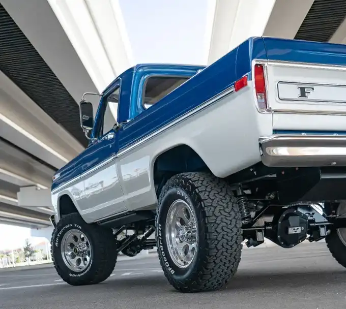 Re-Engineered Ford F-150 Bumpside Detail