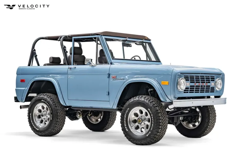 1966 Brittany Blue Classic Bronco