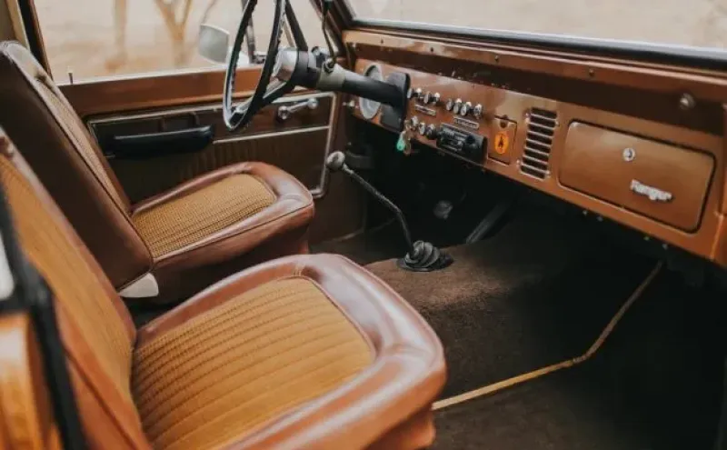 1974 Ford Bronco Ranger Interior