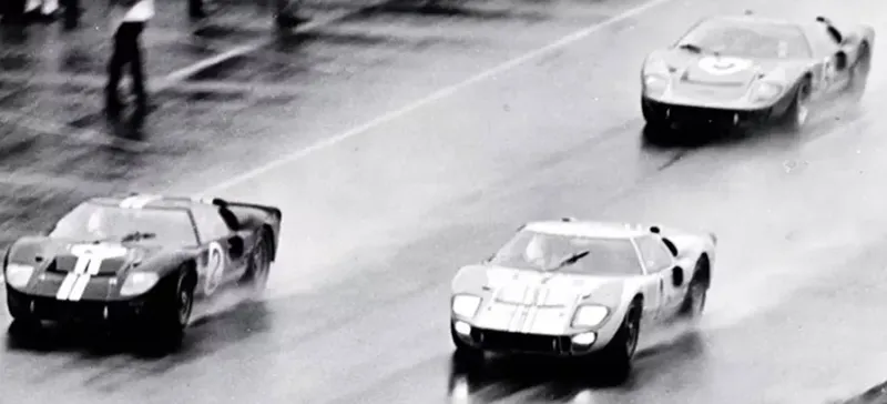 Ford Wins 1, 2, 3 at 24 Hours of Le Mans, when “Go Like Hell” was born.