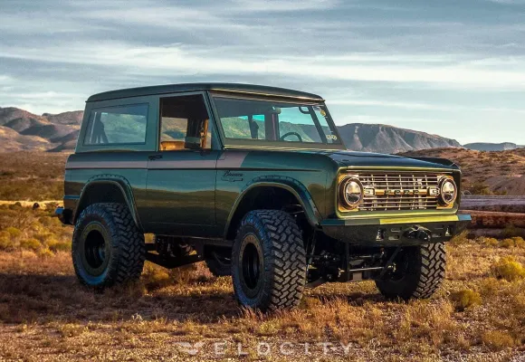 Velocity Built 1976 Ford Bronco Sets World Record at Barrett-Jackson Online Auction