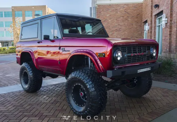 Completely Custom ’76 Ford Bronco Resto‑mod is Eye “Kandy”