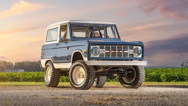 Stunning classic Ford Bronco restoration