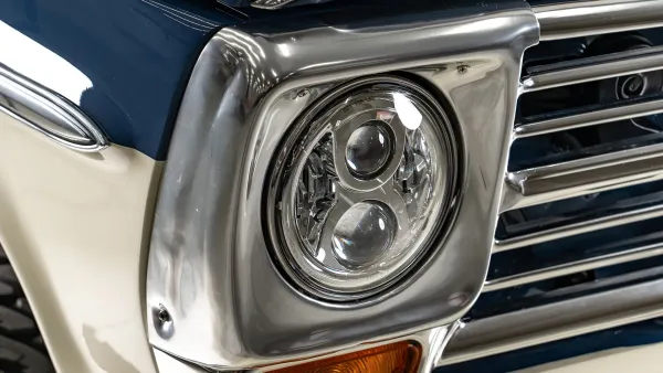 Classic Ford F250 LED headlights