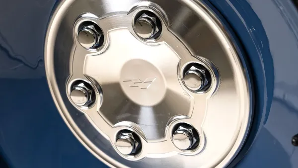 Restored classic F250 wheel hub