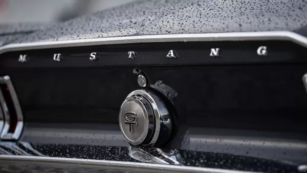 Classic Mustang GT gasoline cap