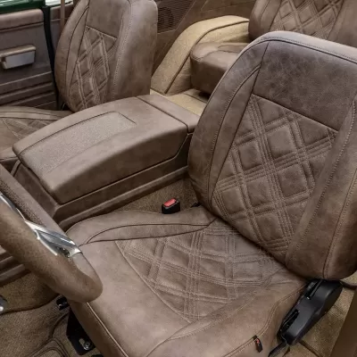 Velocity restored K5 Blazer seats and interior