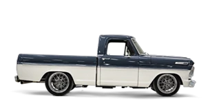 Classic Ford F-100 side profile