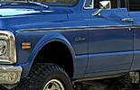 Chrome Belt Line Trim