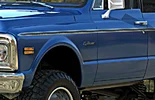 Chrome Belt Line Trim