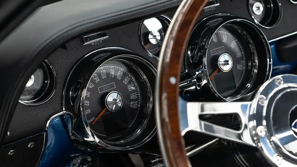 1968 Ford Mustang Fastback_15 Dakota Digital Gauges