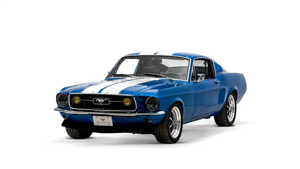 1968 Ford Mustang Fastback_4 Drivers Side Front 
