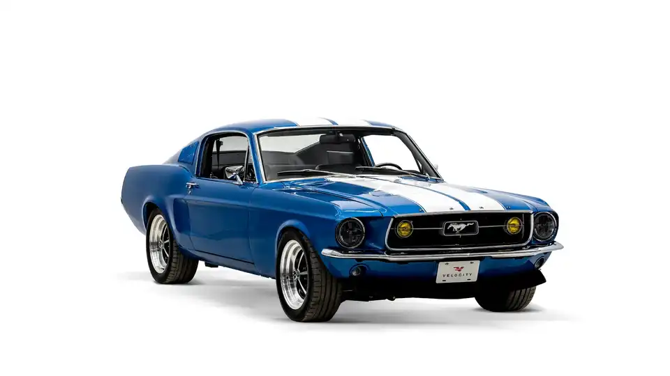 1968 Ford Mustang Fastback_6 Passenger Side Front 