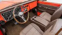 1970 Orange Chevrolwt K5 Blazer_Exterior_ 14 15 Driver Side Interior
