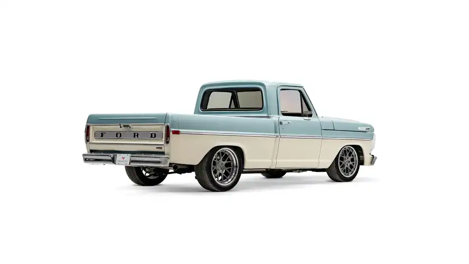 Velocity 1971 Ford F100_9 Passenger Side Rear 3