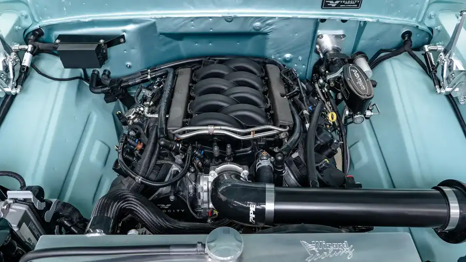 Velocity 1971 Ford F100_26 5.0L Ford Coyote Engine