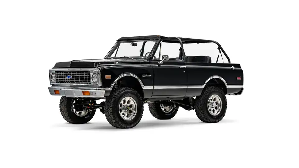 Velocity 1972 Black Chevrolet K5 Blazer_3 Drivers Side Front 3.4