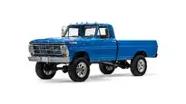 1972 Velocity Blue Ford F250_3 Drivers Side Front 3.4