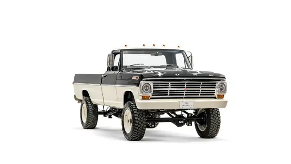 1972 Black Ford F250_6 Passenger Side Front 