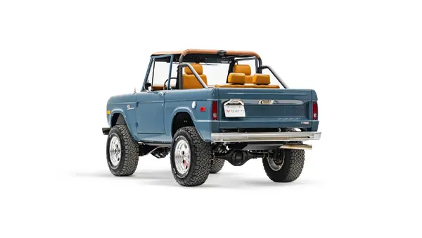 1977 Anvil Gray Ford Bronco_10 Passenger Side Rear