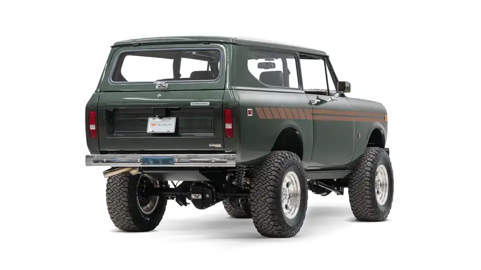 1973 Classic IH Scout II_10 Passenger Side Rear