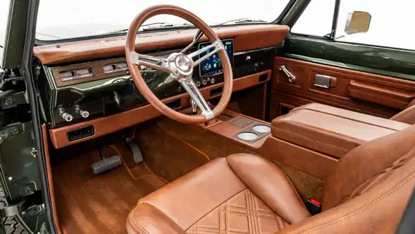 1973 Classic IH Scout II_14 Driver Side Interior