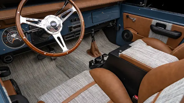 1968 Classic Ford Bronco Ranger Package_ 14 15 Driver Side Interior