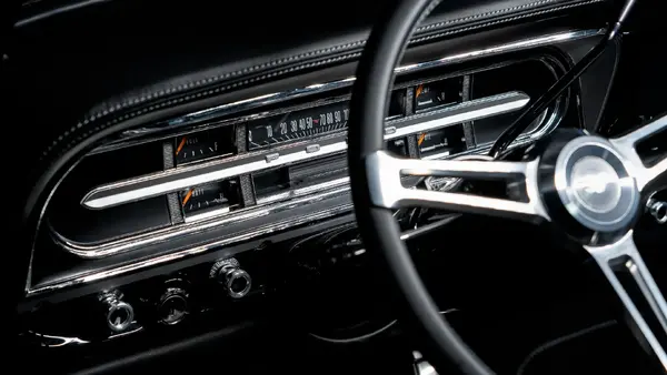 1970 Black Ford F100_15 Dakota Digital Gauges