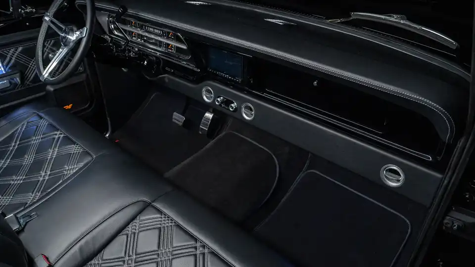 1970 Black Ford F100_18 Passenger Side Interior
