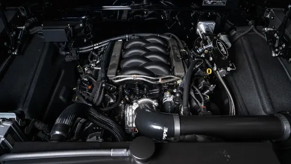 1970 Black Ford F100_26 5.0L Ford Coyote Engine