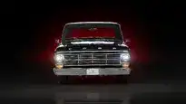 1970 Black Ford F100_5 Front