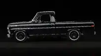 1970 Black Ford F100_2 Drivers Side 