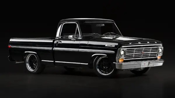 1970 Black Ford F100_7 Passenger Side Front  3.4