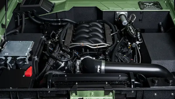 1974 Green Early Ford Bronco_27 Ford Coyote Engine
