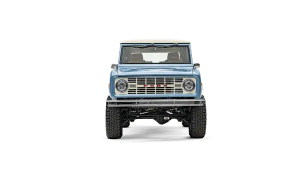 1977 Brittany Blue Hardtop Ford Bronco_5 Front
