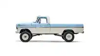 1968 Wind Blue Ford F250