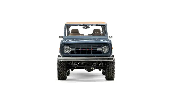 1971 Vintage Ford Bronco Anvil Gray_5 Front