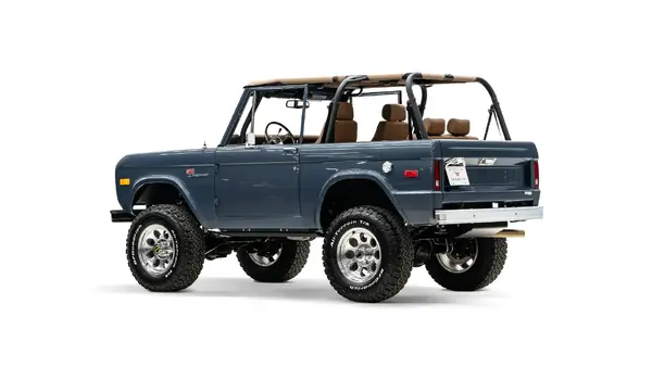 1971 Vintage Ford Bronco Anvil Gray_13 Driver Side Rear 3.4