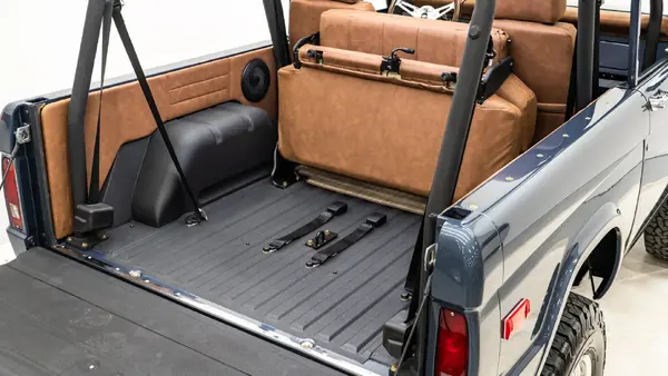 1971 Vintage Ford Bronco Anvil Gray_22 Interior