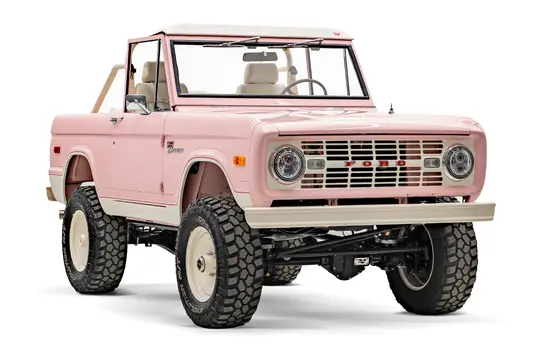 1973 Pink Classic Ford Bronco