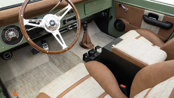 Velocity 1968 Ford Bronco_ 14 15 Driver Side Interior