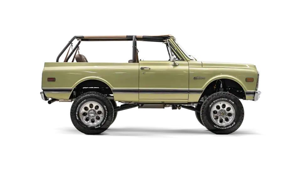 Olive Green 1970 Chevy K5 Blazer For Sale_8