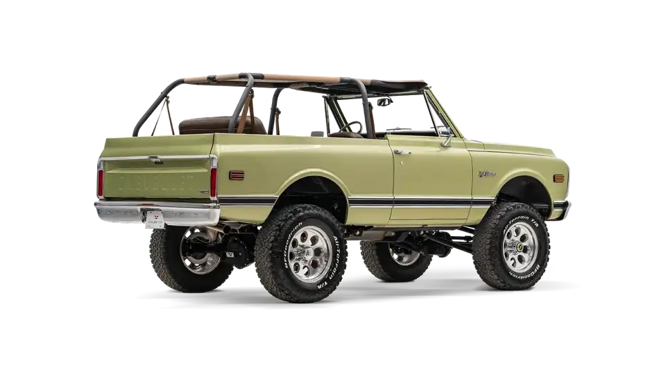 Olive Green 1970 Chevy K5 Blazer For Sale_9
