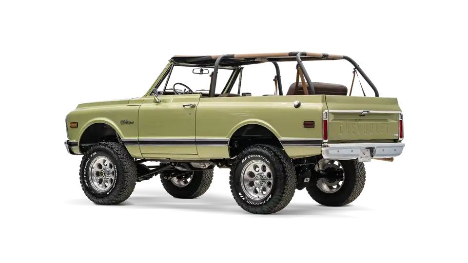 Olive Green 1970 Chevy K5 Blazer For Sale_13