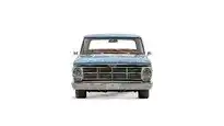Brittany Blue 1968 Ford F100_5 Front