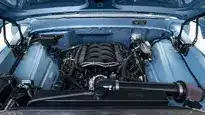 Brittany Blue 1968 Ford F100_27 Ford Coyote Engine