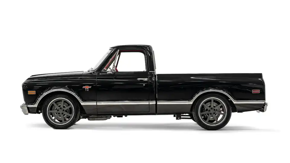 1971 Chevrolet C10 Truck_2 Drivers Side 