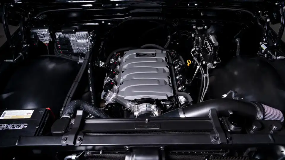 1971 Chevrolet C10 Truck_28 V8 Engine