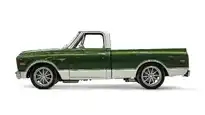 1969 Chevrolet C10 Truck_2 Drivers Side 