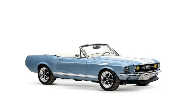 1967 Restored Mustang Convertible_7 Passenger Side Front  3.4